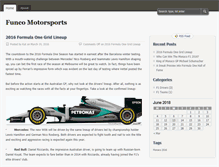 Tablet Screenshot of funco-motorsports.com